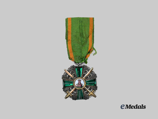 baden,_grand_duchy._an_order_of_the_zähringer_lion,_i_i_class_knight’s_cross_with_swords,_c.1916_e_medals__g61781_2