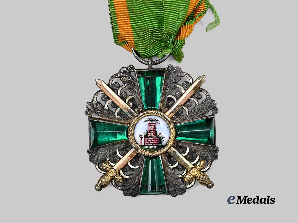baden,_grand_duchy._an_order_of_the_zähringer_lion,_i_i_class_knight’s_cross_with_swords,_c.1916_e_medals__g61781_3
