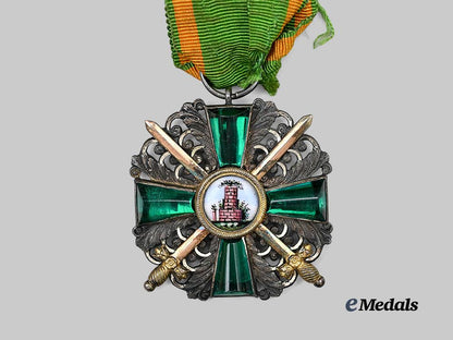 baden,_grand_duchy._an_order_of_the_zähringer_lion,_i_i_class_knight’s_cross_with_swords,_c.1916_e_medals__g61781_3