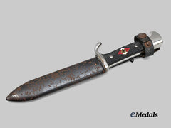 Germany, HJ. A Member’s Knife, Transitional Example, by Lauterjung & Co.