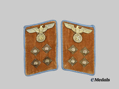 Germany, NSDAP. A Set of Orts-Level Gemeinschaftsleiter Collar Tabs