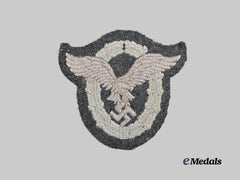 Germany, Luftwaffe. A Pilot’s Badge, Cloth Version, Type 6