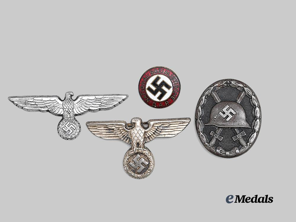 germany,_third_reich._a_mixed_lot_of_badges_and_insignia_for_military_and_n_s_d_a_p_personnel_e_medals__g61819_2