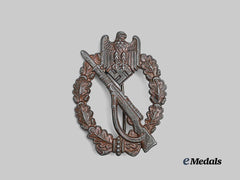 Germany, Wehrmacht. An Infantry Assault Badge, Bronze Grade, by Funcke & Brüninghaus