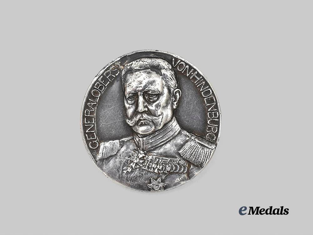 germany,_imperial._a_battle_of_tannenberg_commemorative_medallion_in_silver,_by_arthur_löwenthal_e_medals__g61849_2