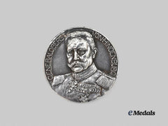 Germany, Imperial. A Battle of Tannenberg Commemorative Medallion in Silver, by Arthur Löwenthal