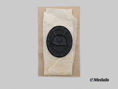 Germany, Wehrmacht. A Mint Black Grade Wound Badge, by Heinrich Wander