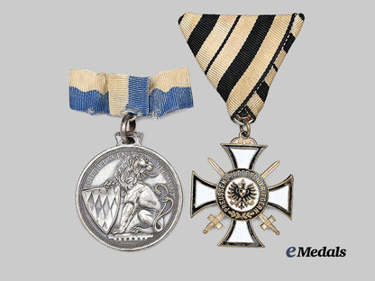 germany,_imperial._a_pair_of_commemorative_decorations_for_military_service_e_medals__g61862_2