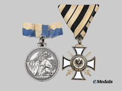 Germany, Imperial. A Pair of Commemorative Decorations for Military Service