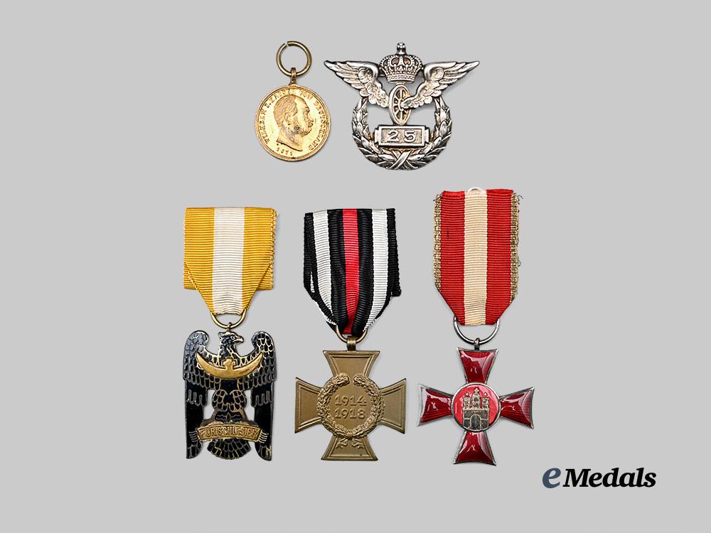 germany,_imperial._a_mixed_lot_of_awards_for_world_war,_freikorps,_and_civil_service_e_medals__g61863_2