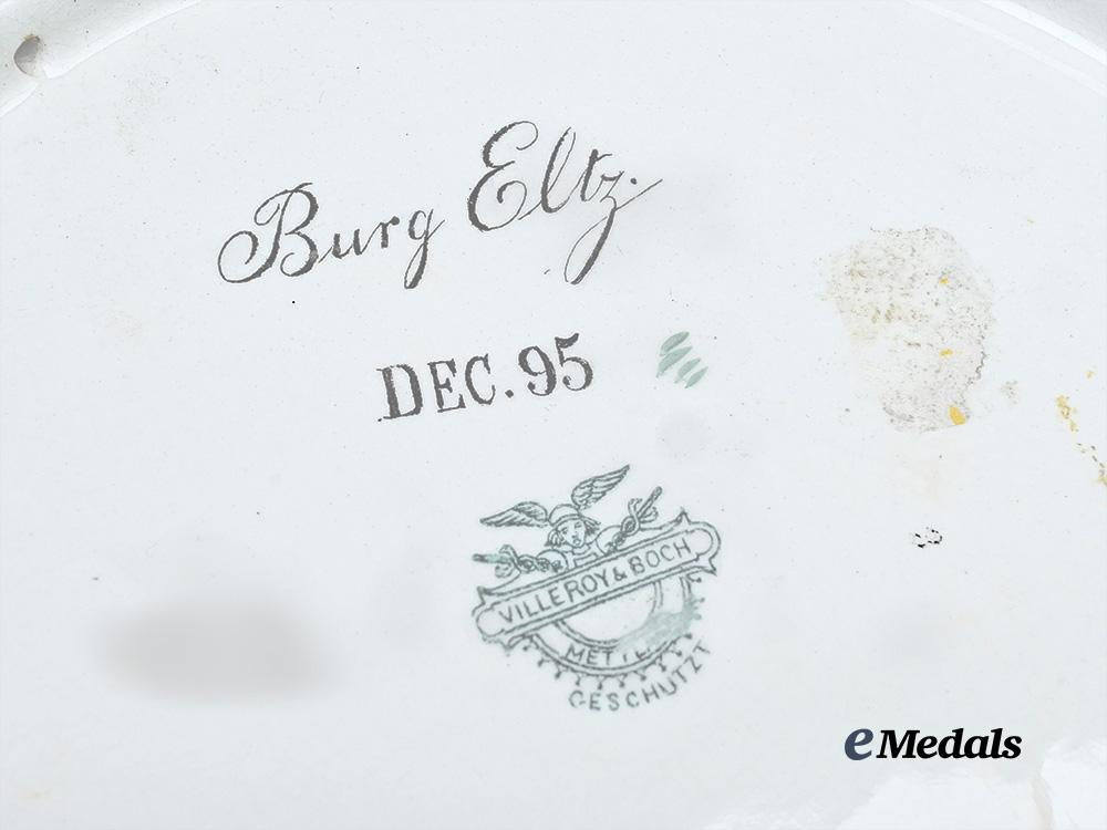 germany,_imperial._an_eltz_castle_commemorative_plaque,_by_villeroy&_boch,_c.1895_e_medals__g61886_5