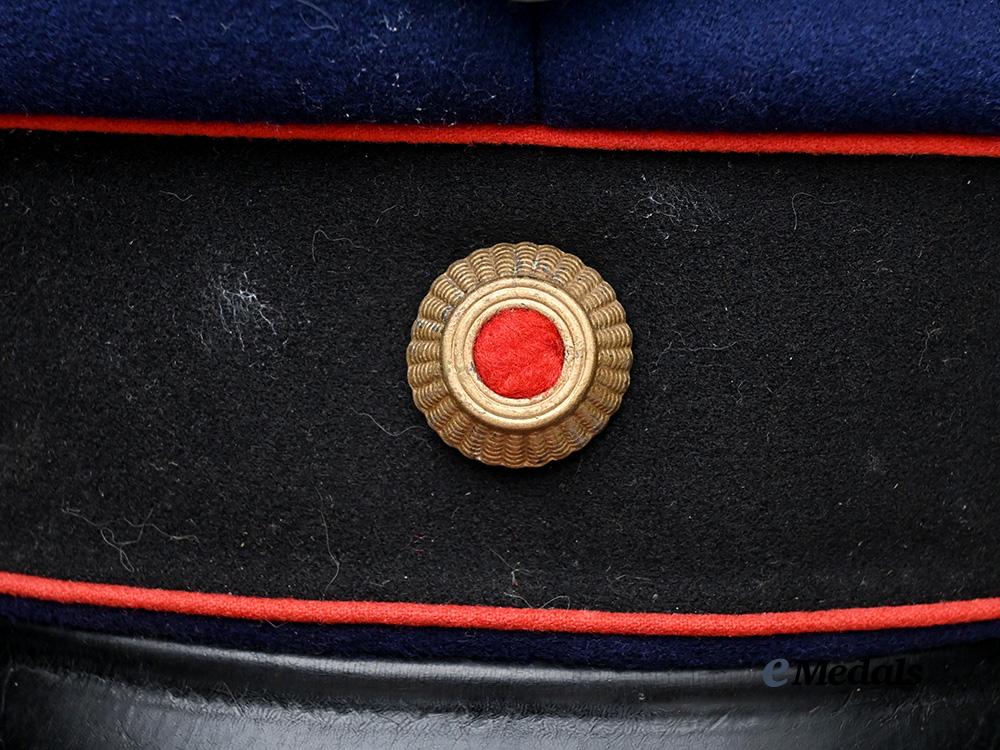 germany,_imperial._a_dark_blue_visor_cap_for_artillery,_engineer,_and_railway_troops_e_medals__g61888_12