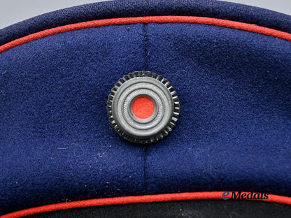 germany,_imperial._a_dark_blue_visor_cap_for_artillery,_engineer,_and_railway_troops_e_medals__g61888_13