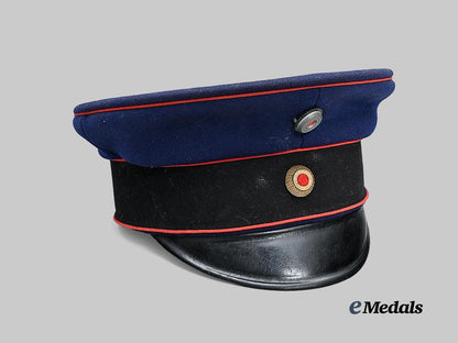 germany,_imperial._a_dark_blue_visor_cap_for_artillery,_engineer,_and_railway_troops_e_medals__g61888_3