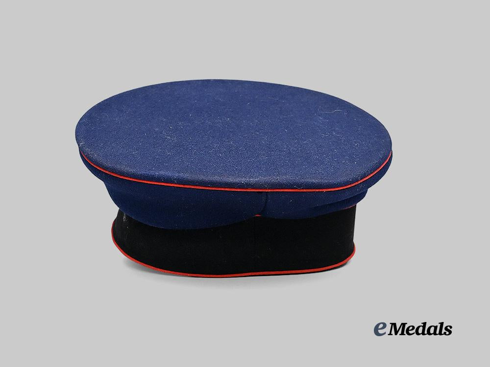 germany,_imperial._a_dark_blue_visor_cap_for_artillery,_engineer,_and_railway_troops_e_medals__g61888_8