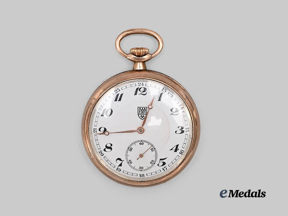 germany,_third_reich._a_saar_miner’s_long_service_pocket_watch,_with_case,_by_gustav_rau_e_medals__g61895_5