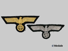 Germany, Wehrmacht. A Pair of Breast Eagles for Officers