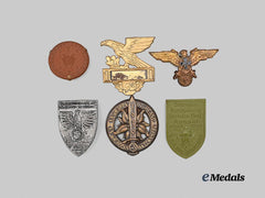 Germany, Third Reich. A Mixed Lot of Commemorative Badges and Insignia