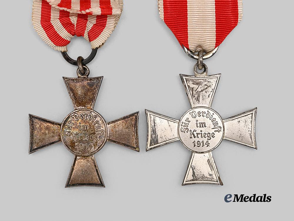 germany,_imperial._a_pair_of_hanseatic_crosses_e_medals__g61912_5