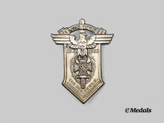 Germany, NSKK. A 1933 Palatinate Day of War Disabled Commemorative Badge