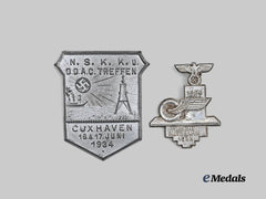 Germany, NSKK. A Pair of Commemorative Badges