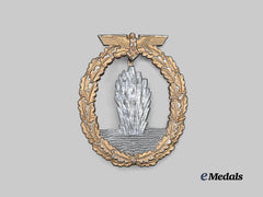 Germany, Kriegsmarine. A Minesweeper War Badge, Variation 4, by B.H. Mayer
