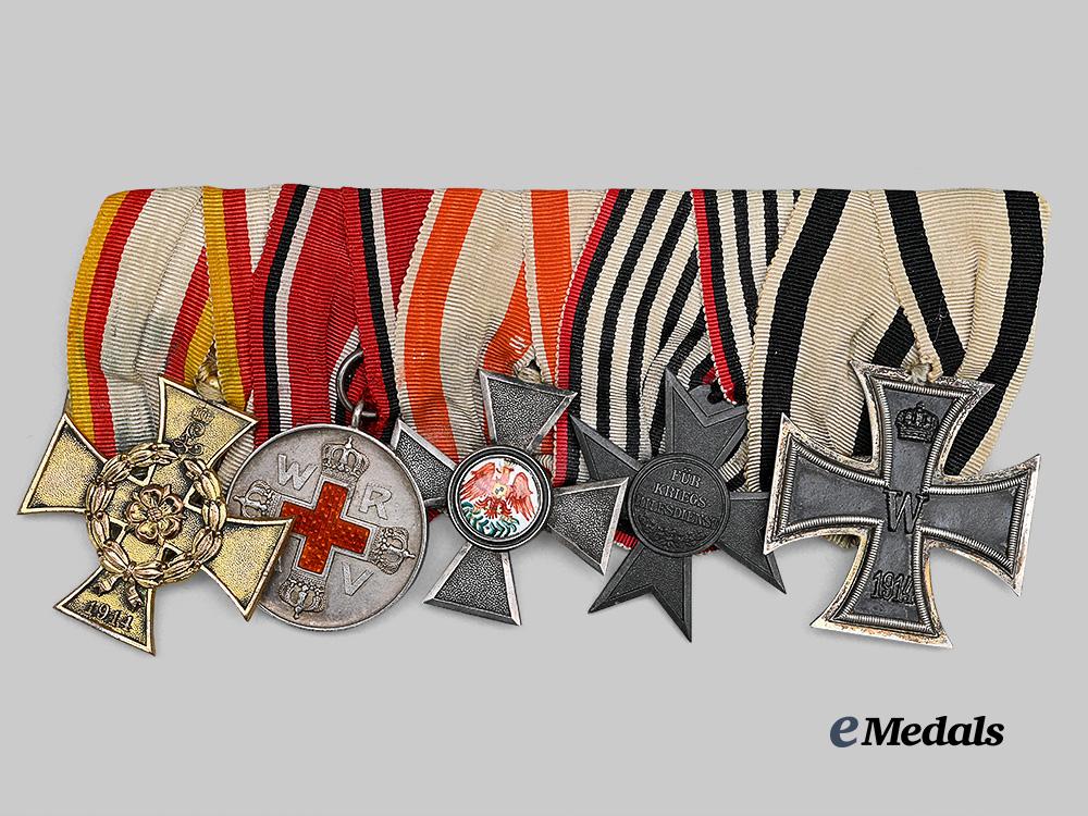 germany,_imperial._a_first_world_war_non-_combatant’s_order_and_medal_bar,_formal_wear_version_e_medals__g61960_2