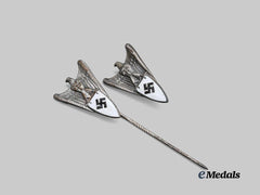 Germany, Third Reich. A Pair of Treuewerk Membership Badges