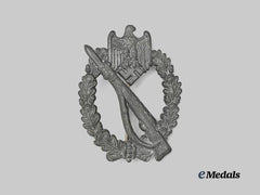 Germany, Wehrmacht. An Infantry Assault Badge, Silver Grade, Late-War Example by Brüder Schneider
