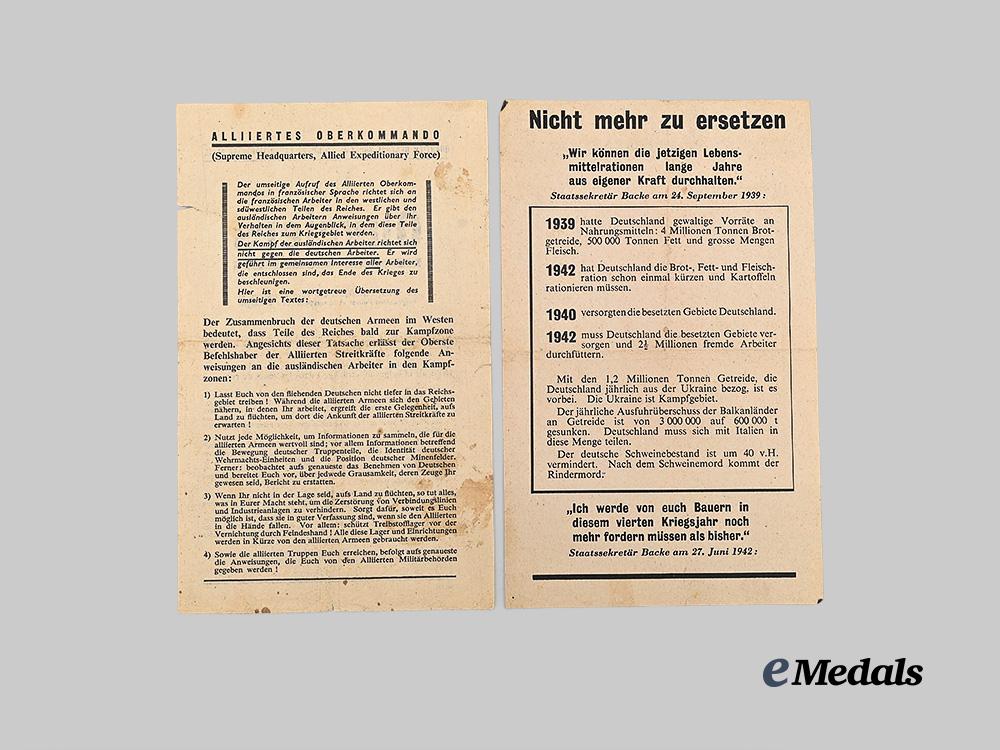 germany,_third_reich._a_mixed_lot_of_allied_propaganda_leaflets_to_german_forces_e_medals__g61979_4