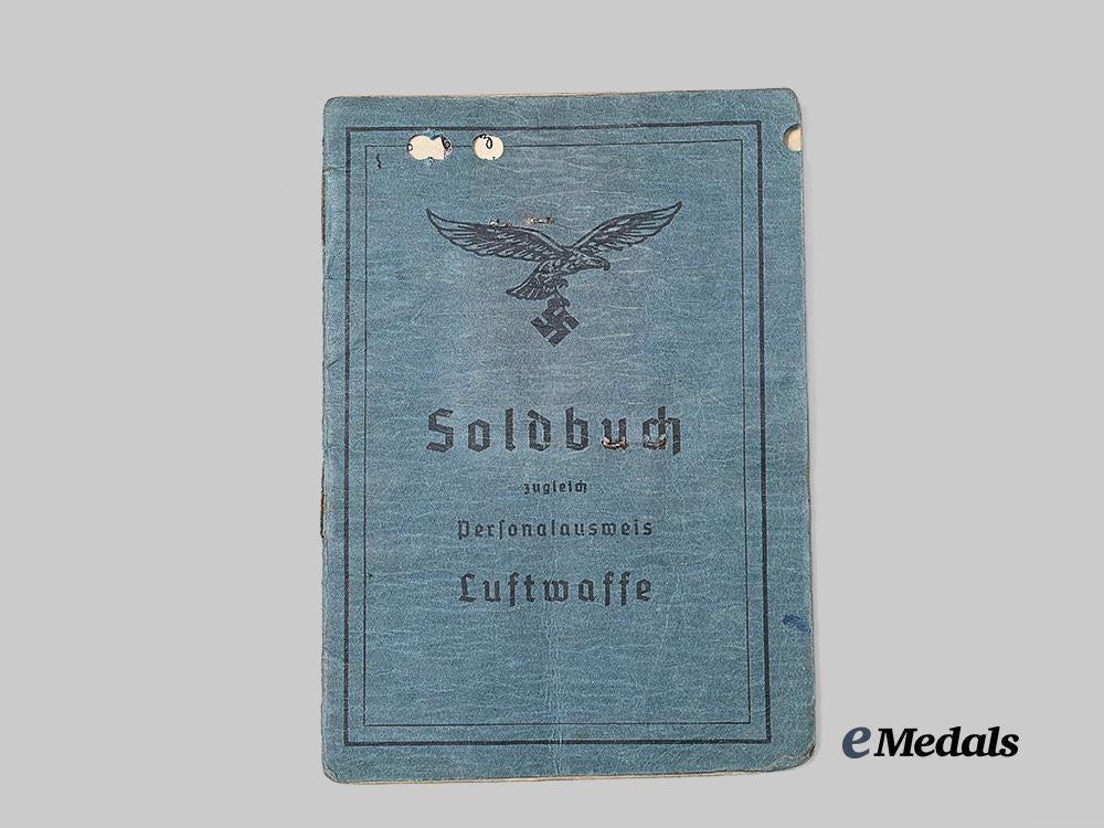 germany,_luftwaffe._a_soldbuch_to_unteroffizier_felix_böhre,_luftwaffe_field_divisions_e_medals__g61989_2