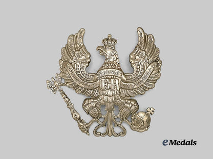 germany,_imperial._a_prussian_infantry_shako_plate_e_medals__g62021_2