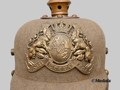 germany,_imperial._a_bavarian_infantry_felt_ersatz_pickelhaube_e_medals__g62023_10