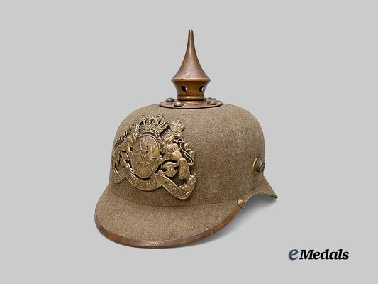 germany,_imperial._a_bavarian_infantry_felt_ersatz_pickelhaube_e_medals__g62023_4