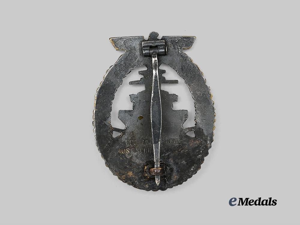 germany,_kriegsmarine._a_high_seas_fleet_badge,_by_schwerin_e_medals__g62041_3