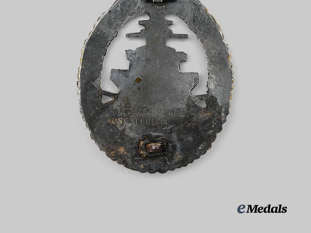 germany,_kriegsmarine._a_high_seas_fleet_badge,_by_schwerin_e_medals__g62041_5