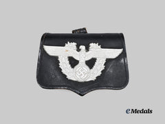 Germany, Ordnungspolizei. A Schutzpolizei Parade Belt Ammunition Cartouche