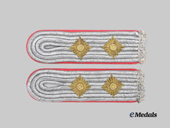 Germany, Heer. A Set of Panzer Troops Hauptmann Shoulder Boards