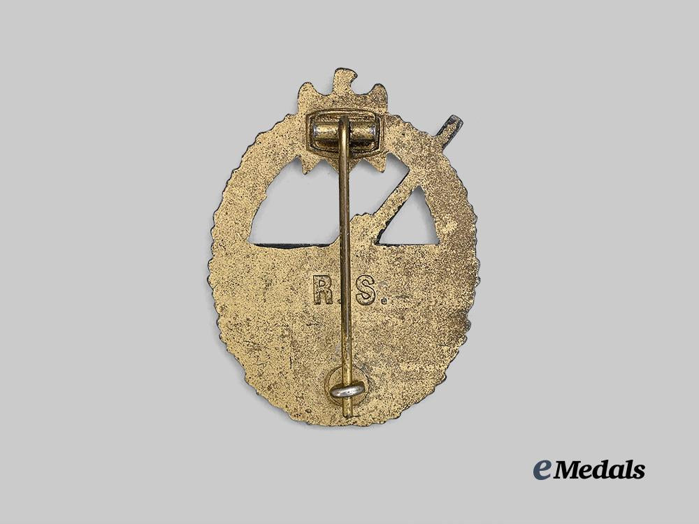 germany,_kriegsmarine._a_coastal_artillery_badge,_wartime_example_with_postwar_finish,_by_rudolf_souval_e_medals__g62173_3