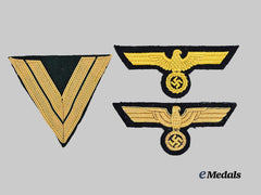Germany, Kriegsmarine. A Mixed Lot of Cloth Insignia