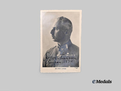 germany,_wehrmacht._an_exceptionally_rare_wehrpaß_to_prince_oskar_of_prussia,_with_signed_photographs_e_medals__g62186_13