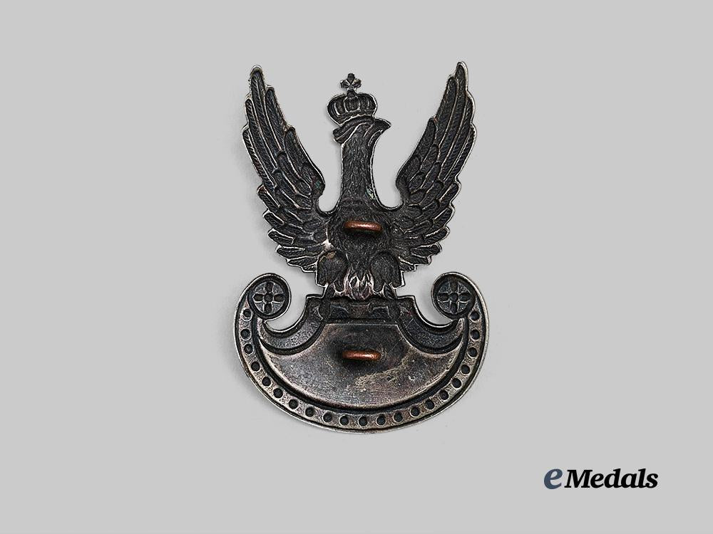 germany,_wehrmacht._a_polish_army_cap_badge_with1939_german_campaign_dedication_e_medals__g62188_3