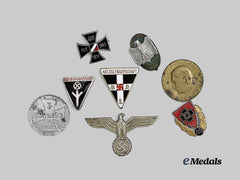 Germany, Third Reich. A Mixed Lot of Badges and Insignia