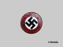 Germany NSDAP. A Member’s Badge, Transitional Example, by Robert Beck