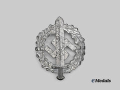 Germany, SA. A Sports Badge, Silver Grade, Type III by Werner Redo