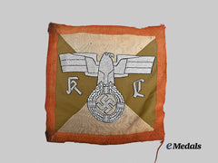 Germany, NSDAP. A Kreisleiter Vehicle Pennant Banner, Pre-1939 Version