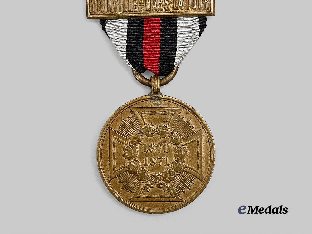 germany,_imperial._a_war_commemorative_medal_for1870/71_for_combatants,_with_battle_clasps_e_medals__g62276_3