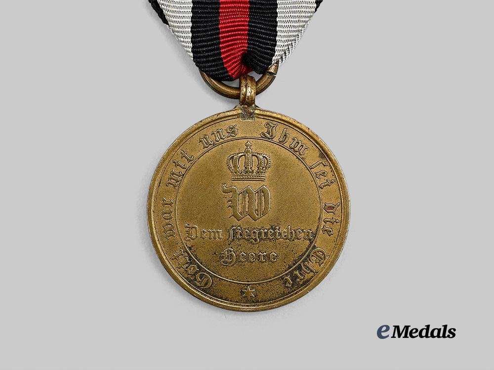 germany,_imperial._a_war_commemorative_medal_for1870/71_for_combatants,_with_battle_clasps_e_medals__g62276_5