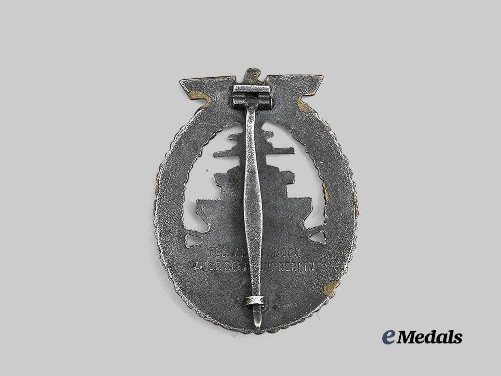 germany,_kriegsmarine._a_high_seas_fleet_badge,_modified_for_postwar_wear,_variation2_by_schwerin_e_medals__g62309_3
