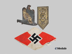 Germany, HJ. A Mixed Lot of Youth Badges and Insignia